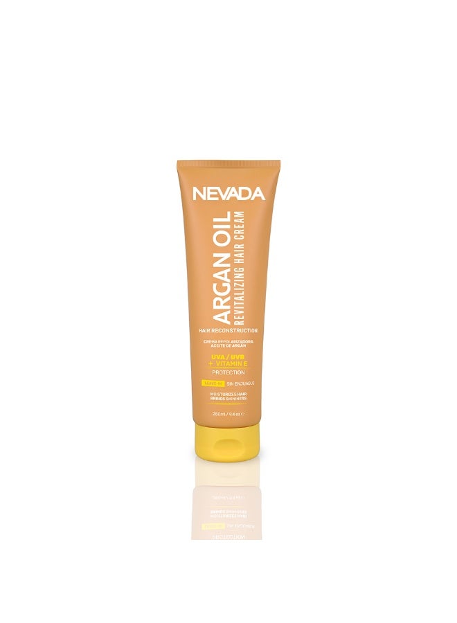 Argan Oil Revitalizing Hair Cream UVA/UVS+Vitamin E 280ml